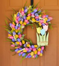 Tulips Wreath